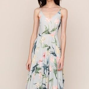 Yumi Kim Floral Maxi Dress Sz Medium